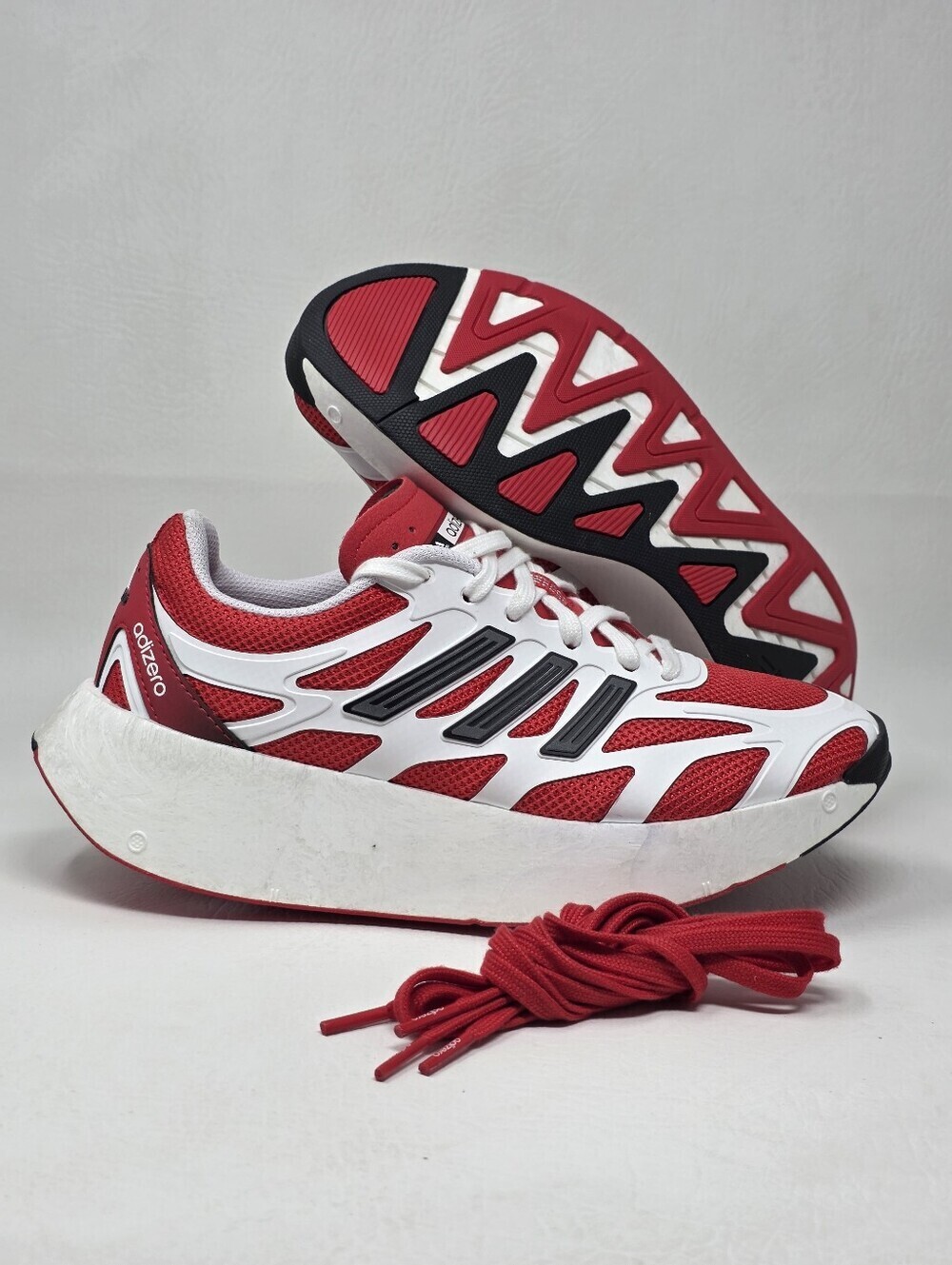 Adizero Aruku White Pure Ruby (GS) Youth Size 6 Running Shoes JP7039 New
